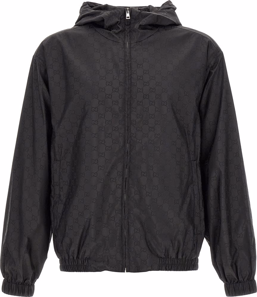 Black Polyamide Shell Jacket