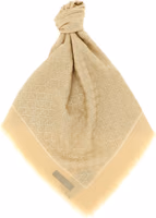Beige Wool Scarf 1