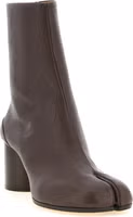 Brown Lamb Leather Ankle Boots 2