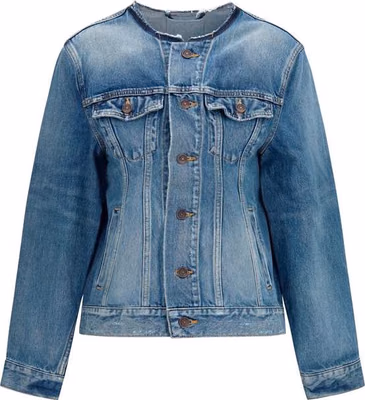 Blue Wool Oves Aries Denim Jacket