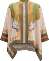Multicolor Silk Pattern Shirt 1