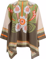 Multicolor Silk Pattern Shirt 2