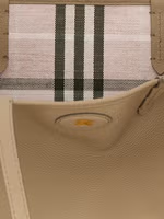 Beige Calfskin Tote Bag 4