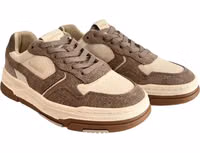 Grey Leather Men Sneaker 3