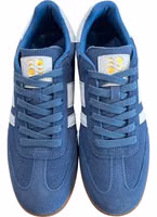 Blue Suede Men's Sneakers 2