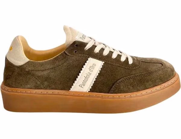 Green Suede Men Sneaker