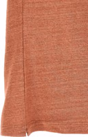 Orange Linen Polo Shirt 4