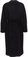 Black Virgin Wool Coat 2