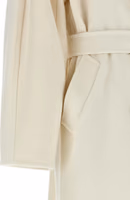 White Virgin Wool Coat 4