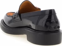 Black Calfskin Slip-On Loafers 3