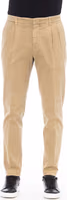 Beige Cotton Men's Pant 1