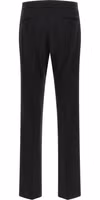 Black Wool Two-Piece Suit 5