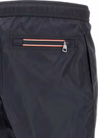 Blue Polyamide Cargo Shorts 4