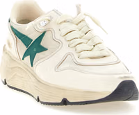 Bicolor Leather Athletic Sneakers 2