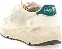 Bicolor Leather Athletic Sneakers 3