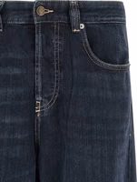 Blue Cotton Relaxed Fit Jeans 3