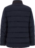 Blue Wool Full-Length Jacket 2