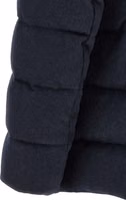Blue Wool Full-Length Jacket 4