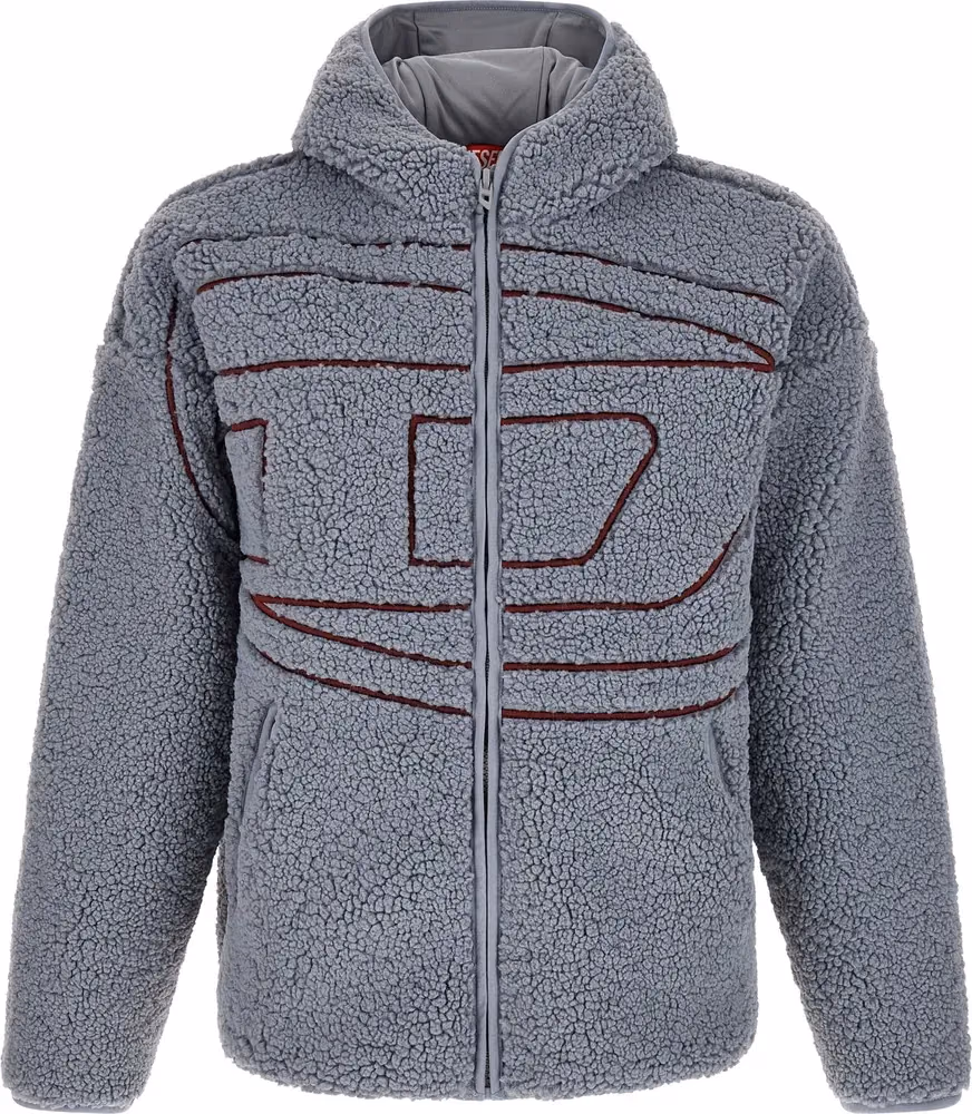 Gray Polyester Sweatshirt