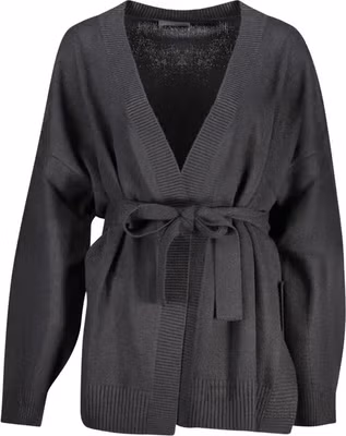 Black Acrylic Women's Sweater