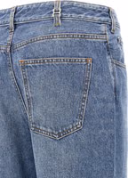 Blue Cotton High-Waisted Jean 4