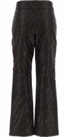 Brown Cotton Athletic Pants 2