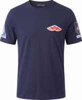Blue Cotton Men T-shirt 1