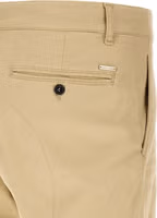 Beige Cotton Cargo Pants 4