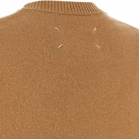 Beige Virgin Wool Sleeveless Jacket 4