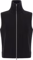 Black Wool Sleeveles Sweater 1