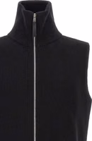 Black Wool Sleeveles Sweater 3