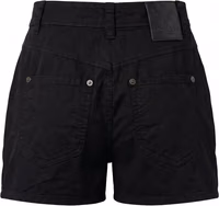Black Cotton Women Shorts 2
