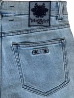Blue Cotton Women's Short 3