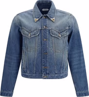 Blue Cotton Denim Jacket 1