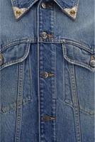 Blue Cotton Denim Jacket 3