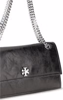 Black Suede Leather Shoulder Bag 4