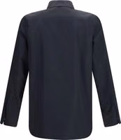 Black Polyamide Full-Length Jacket 2