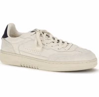White Calf Leather Bos Taurus Athletic Sneakers 2