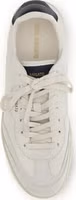 White Calf Leather Bos Taurus Athletic Sneakers 4