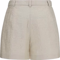 Beige Polyamide Bermuda Shorts 2