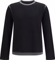 Black Wool Oves Aries Sweatshirt 1
