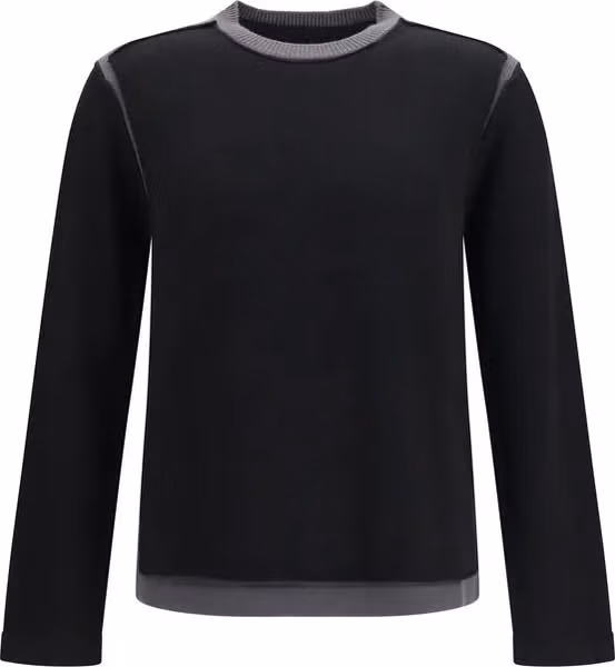 Black Wool Oves Aries Sweatshirt