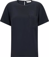 Black Silk Blouse 1