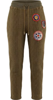 Green Mesh Women Pants