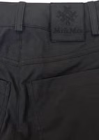 Black Cotton Women Pants 3