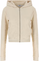 Beige Cotton Sweatshirt 1