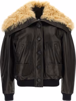 Black Lamb Leather Leather Jacket 1