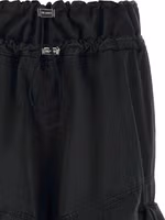 Black Cotton Cargo Pants 3