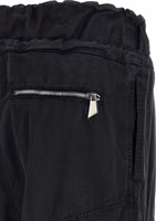 Black Cotton Cargo Pants 4