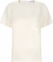 White Silk Blouse 1